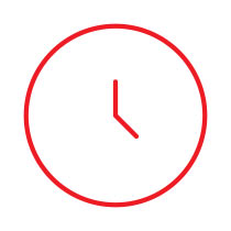 clock-red Hodiny