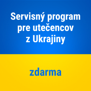 Servisný program pre utečencov z Ukrajiny zdarma